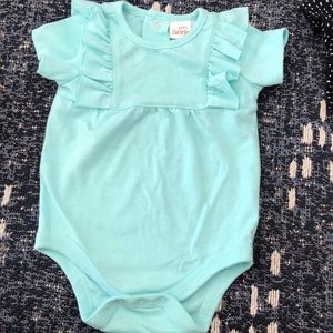 Cat & jack ruffle onesie